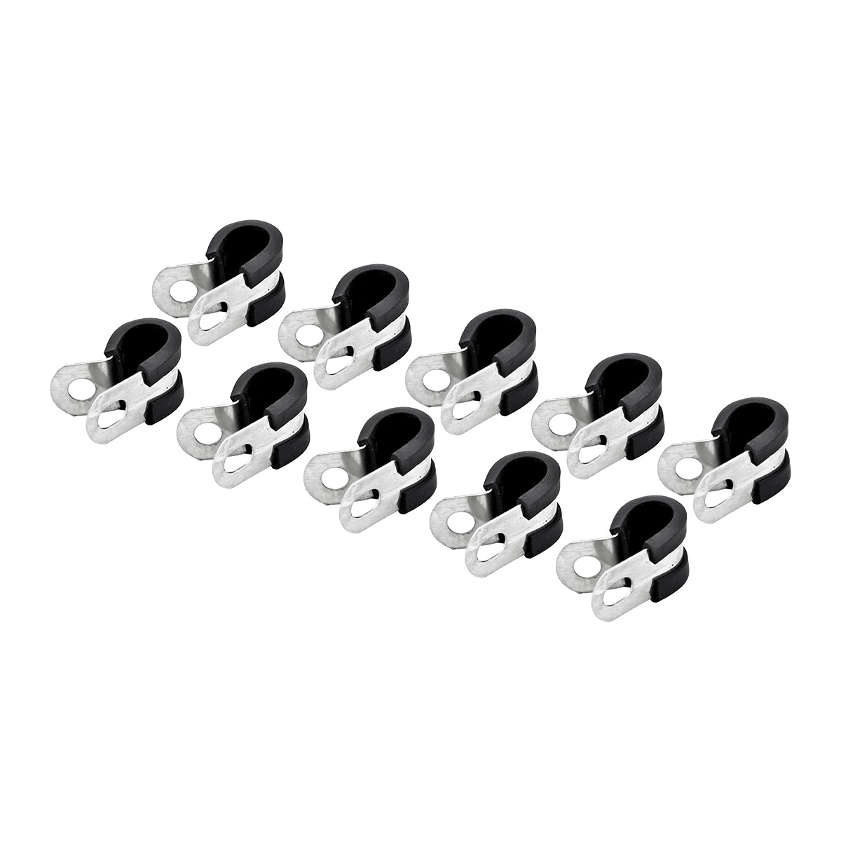 Cushioned Insulated Clamp (12mm | Approx. 1/2") (10 Pack)