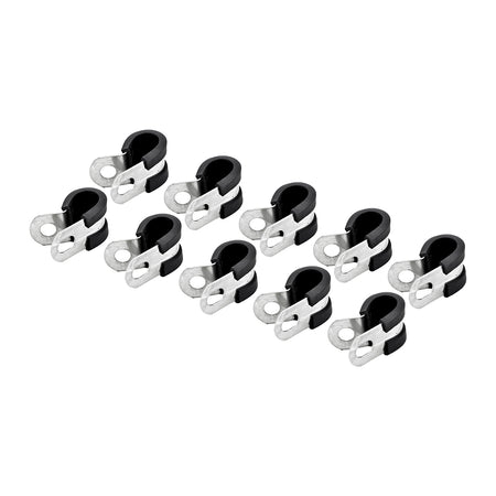 Cushioned Insulated Clamp (12mm | Approx. 1/2") (10 Pack)