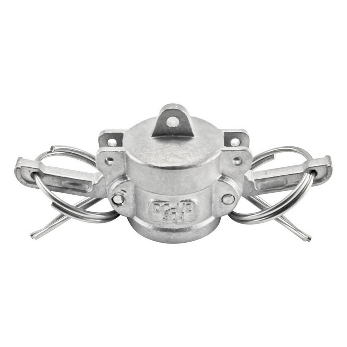 Stainless Steel Female Camlock Fitting - 1/2" Cam. X Dust Cap (Type DC)