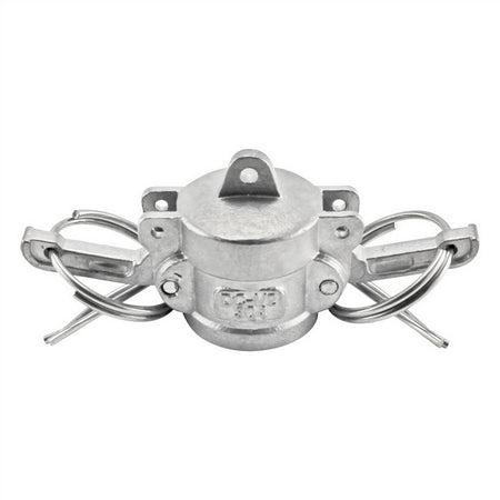 Stainless Steel Female Camlock Fitting - 1/2" Cam. X Dust Cap (Type DC)