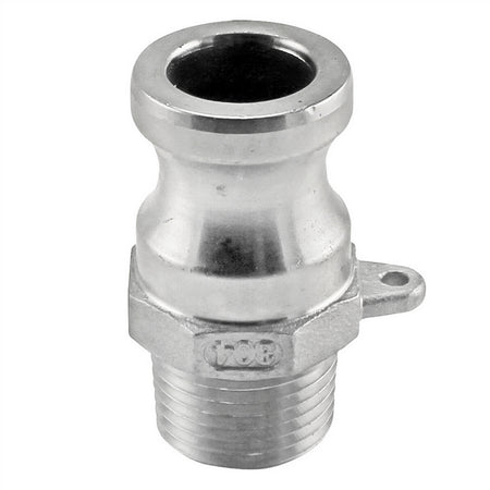 Stainless Steel Male Camlock Fitting - 1/2" Cam. X 1/2" Male NPT (Type F)