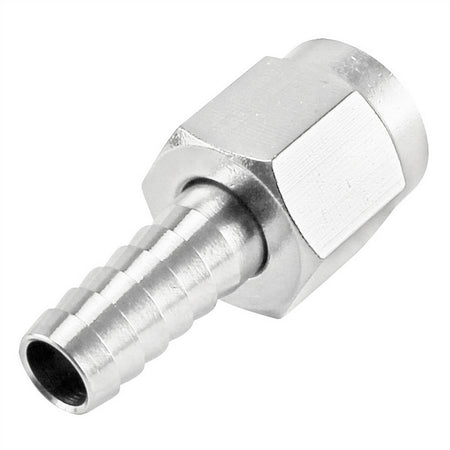 Stainless Steel Swivel Nut - 1/4" FFL X 5/16" OD Barb