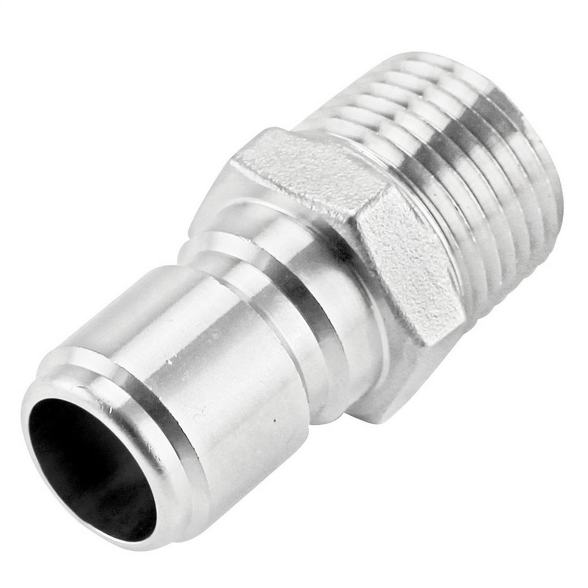 Stainless Steel Quick Disconnect Fitting - Male QD X 1/2" Male NPT