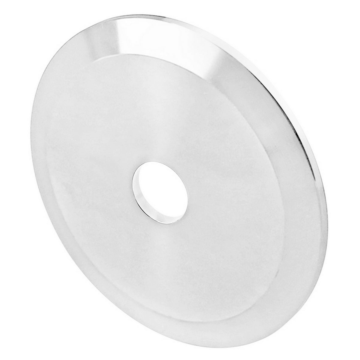 Stainless Steel Tri-Clover Cap - 4" TC (7/8" Cutout)