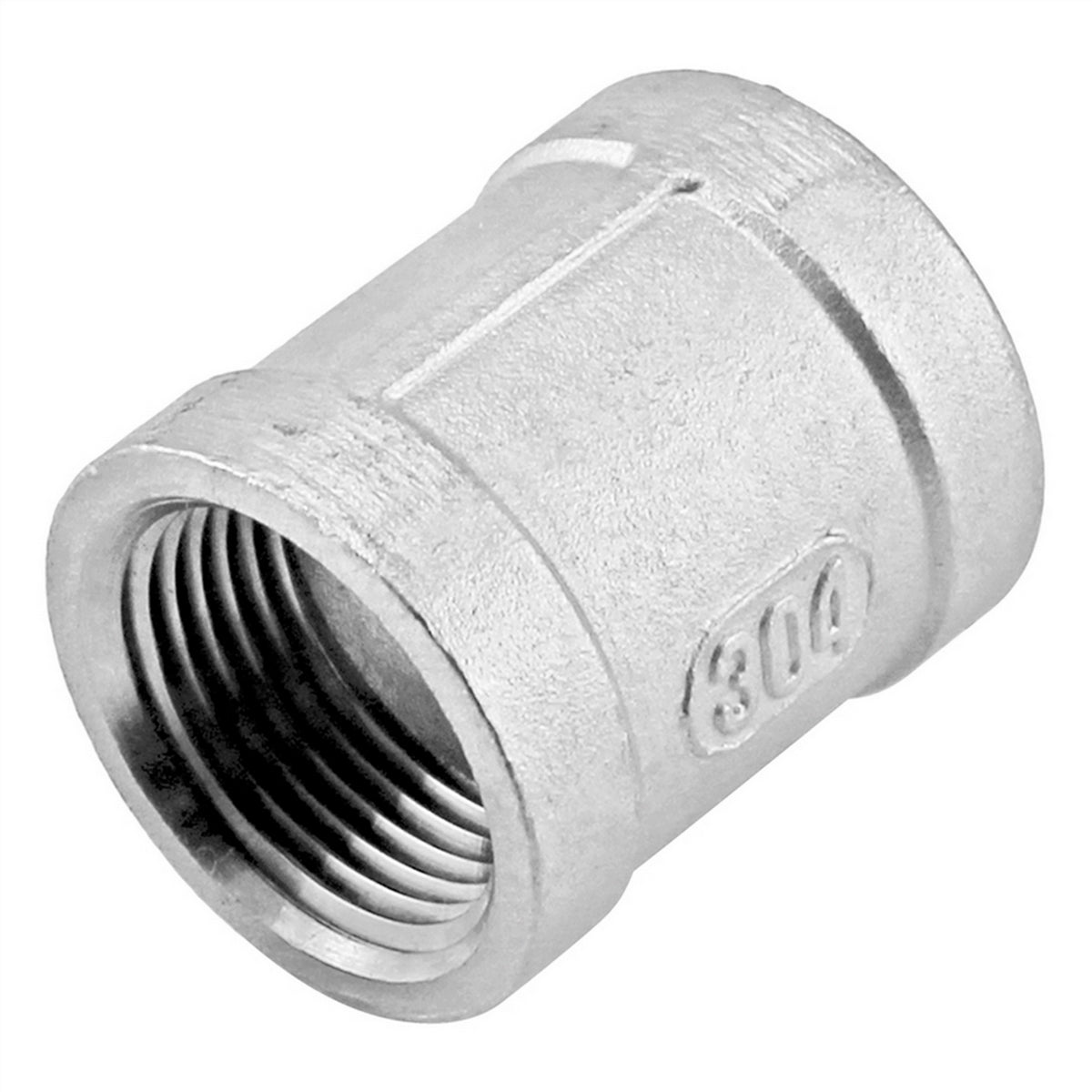 Stainless Steel Banded Coupler - 1/2" Female NPT