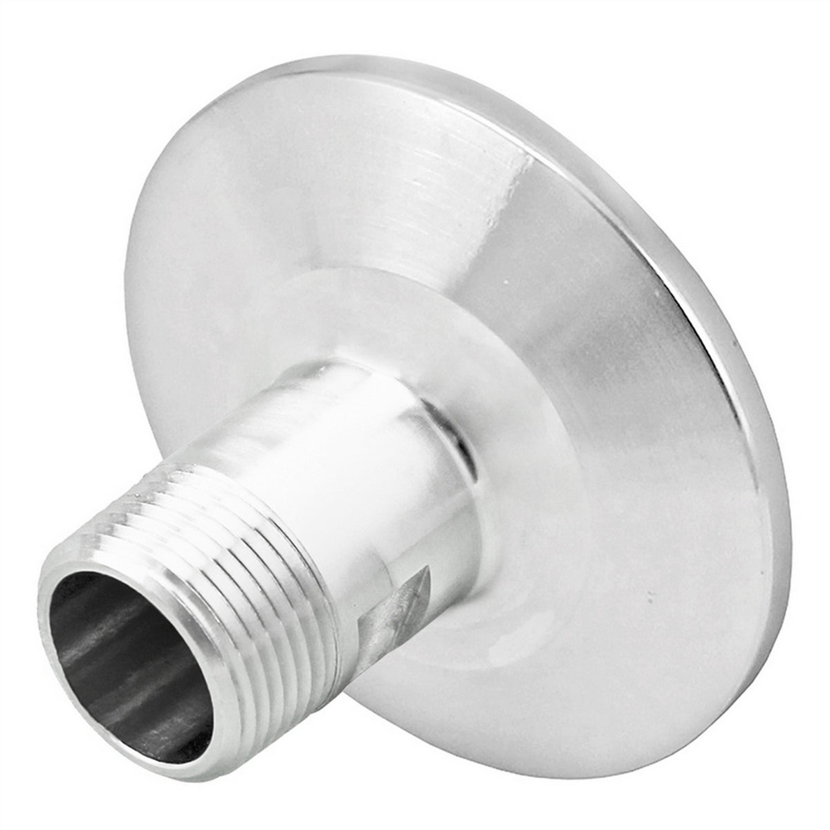 Stainless Steel Tri-Clover Fitting - 1.5" TC X 1/2" Male NPT