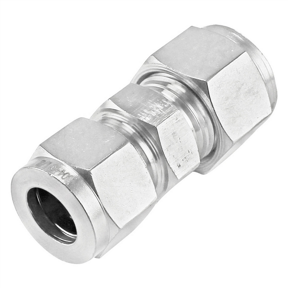 Stainless Steel Fitting - 1/2" Compression X 3/8" Compression