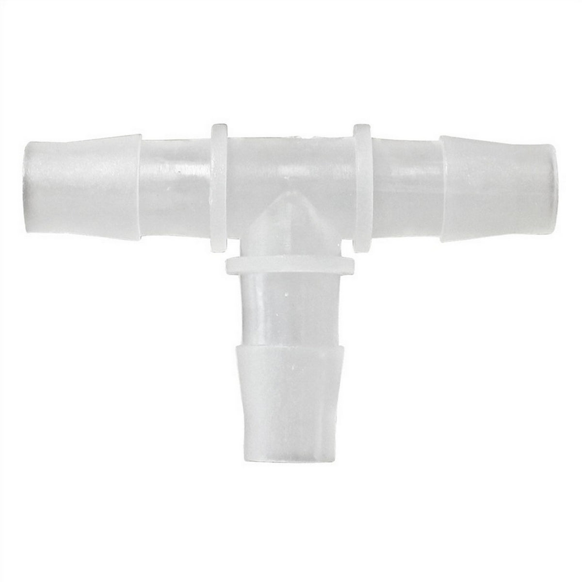 Plastic Barbed Hose Splicer Tee - 3/8"