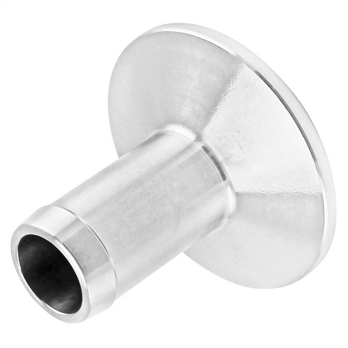 Stainless Steel Tri-Clover Fitting - 1.5" TC X High Flow Barb