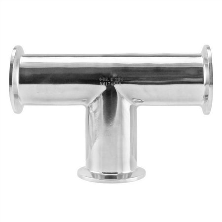 Stainless Steel Tri-Clover Tee - 1.5" TC