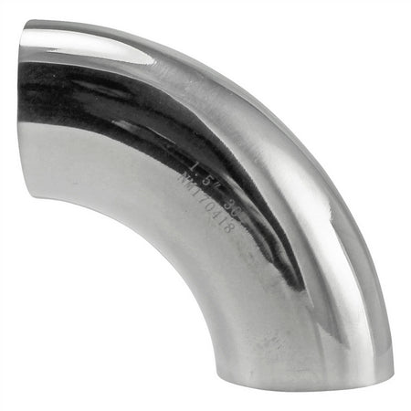 Stainless Steel Sanitary Weld Tube - 90° Elbow