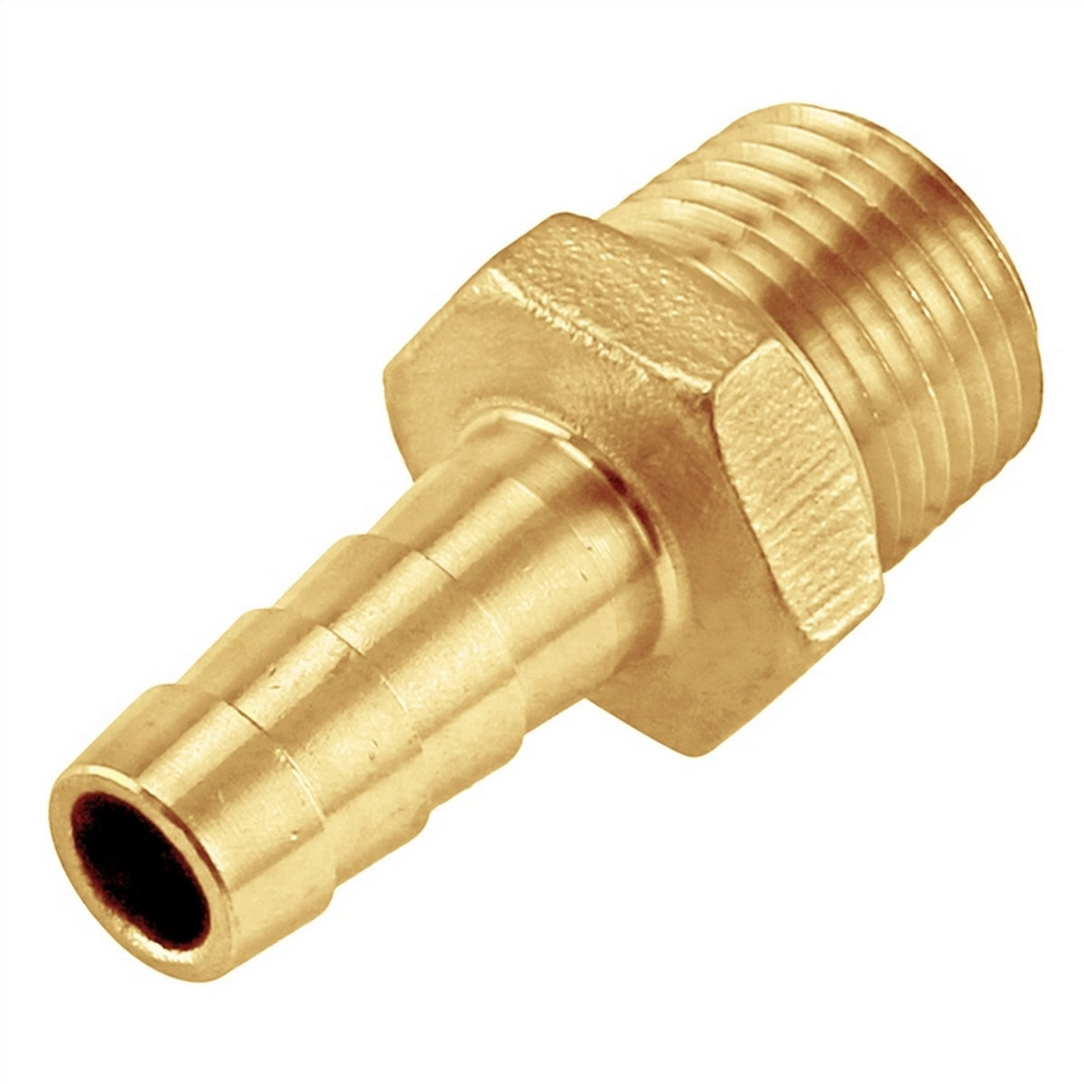 Brass Fitting - 1/2" Male NPT X 3/8" OD Barb