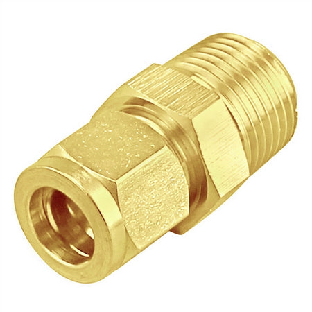 Brass Fitting - 1/2" Male NPT X 1/2" Compression