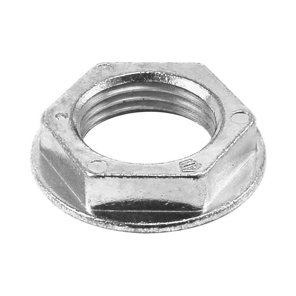 Chrome Plated Brass Flanged Shank Lock Nut - 5/8" BSP