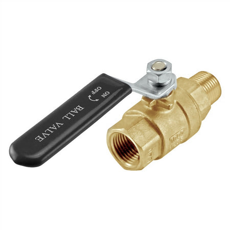 Brass 2-Piece Ball Valve - 1/2" NPT