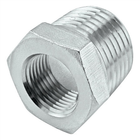 Stainless Steel Reducer Bushing - 3/8" Male NPT X 1/8" Female NPT