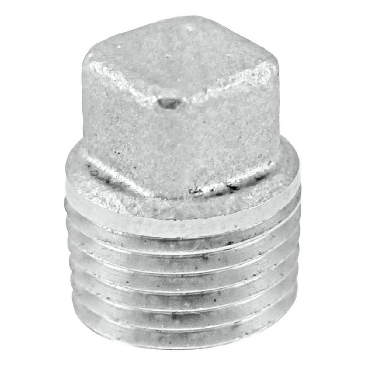 Stainless Steel Square Head Plug - 1/4" Male NPT