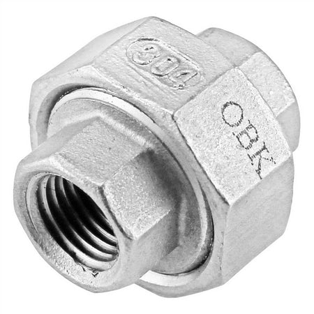 Stainless Steel Union Coupler - 1/8" Female NPT