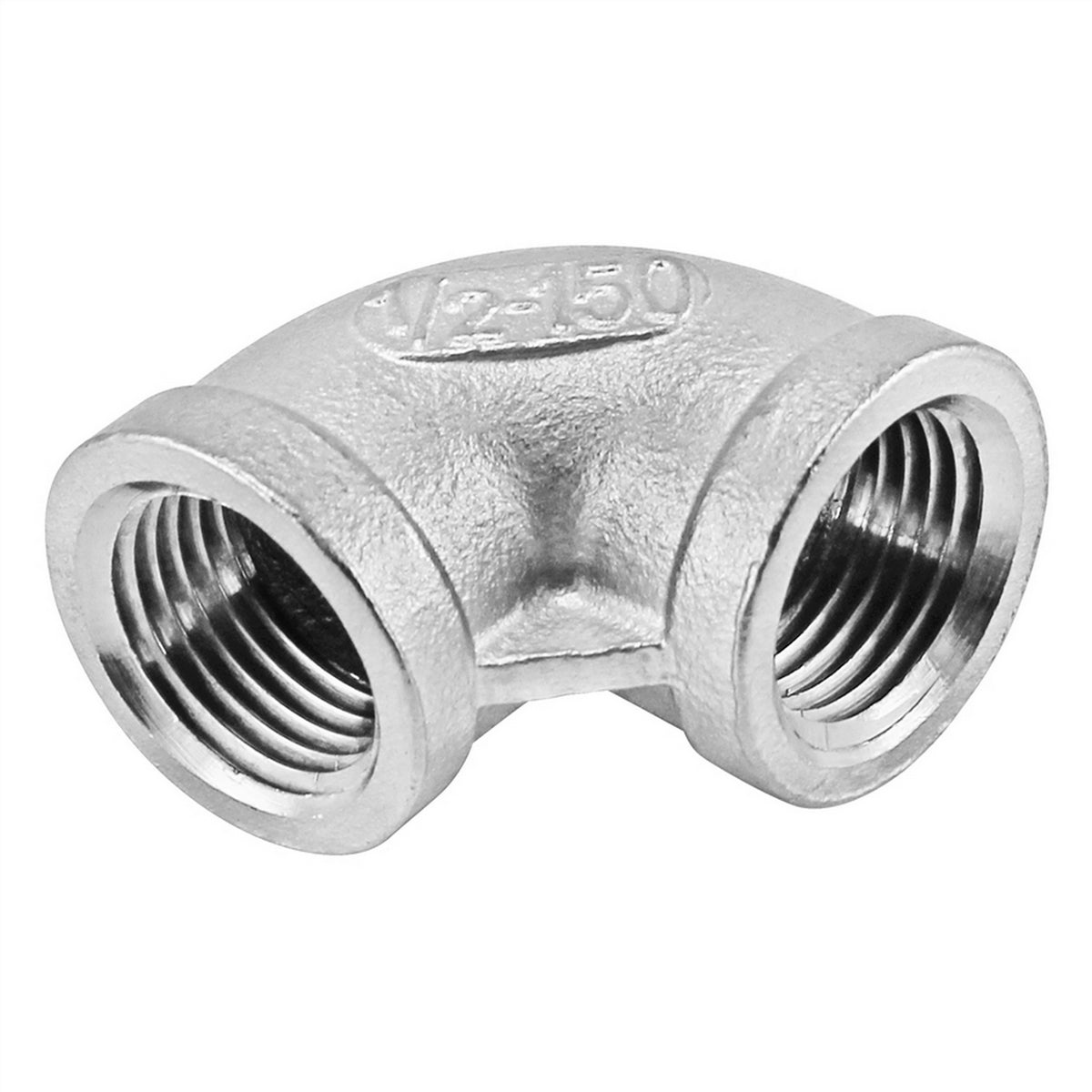 Stainless Steel 90° Elbow - 3/4" Female NPT