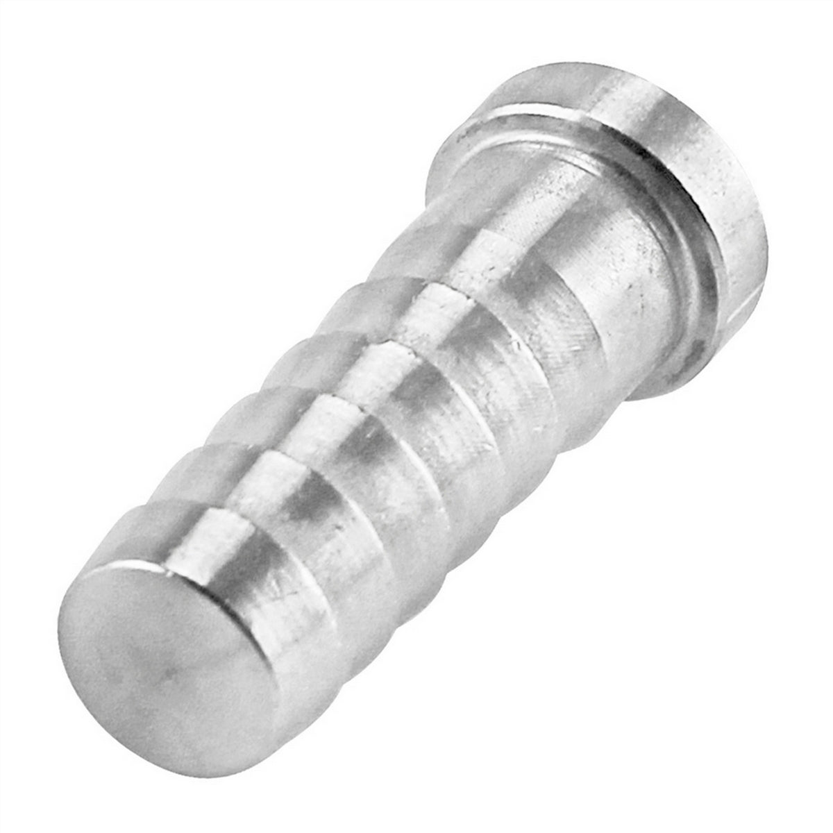 Stainless Steel Barbed Hose Plug - 1/4"
