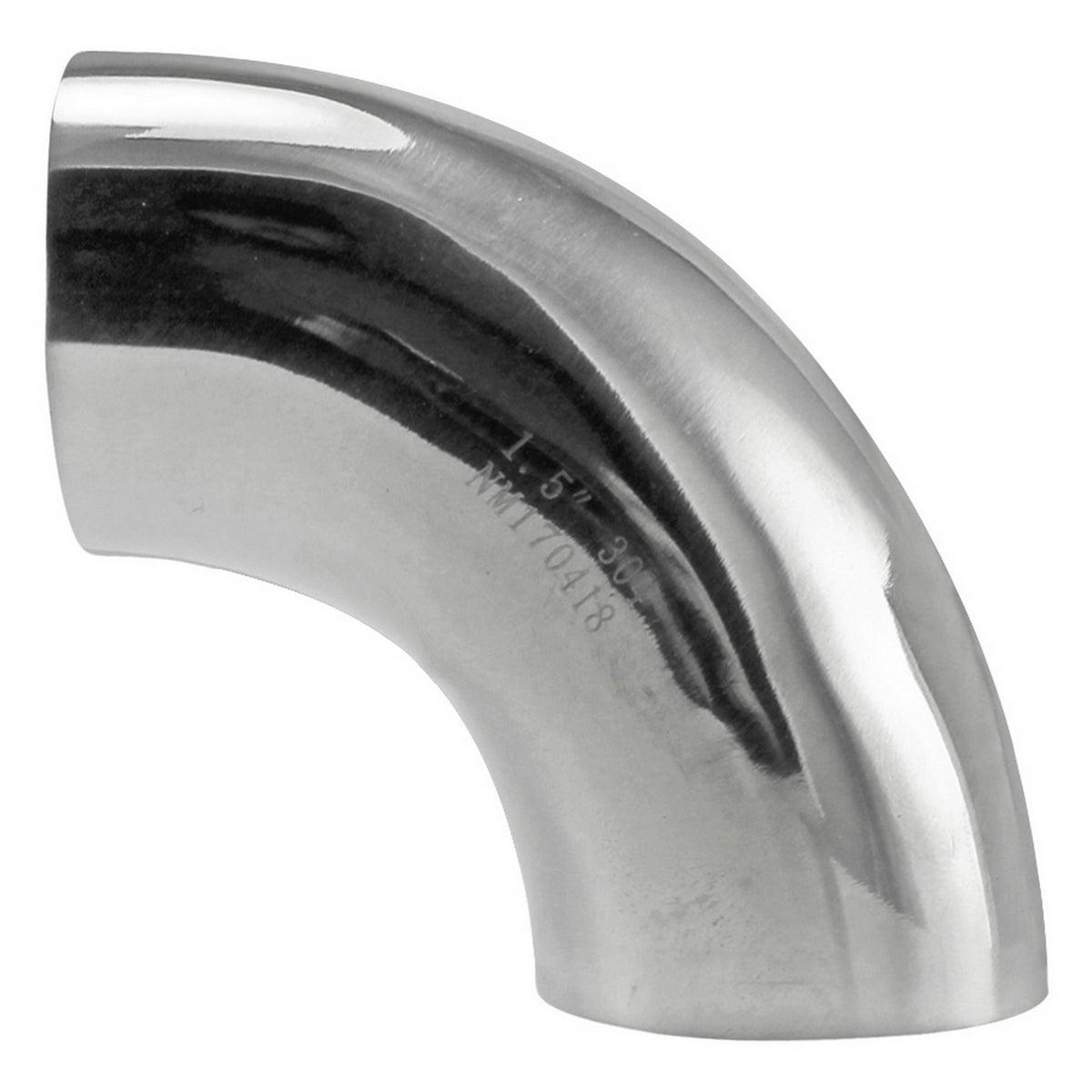 Stainless Steel Sanitary Weld Tube - 90° Elbow | Short