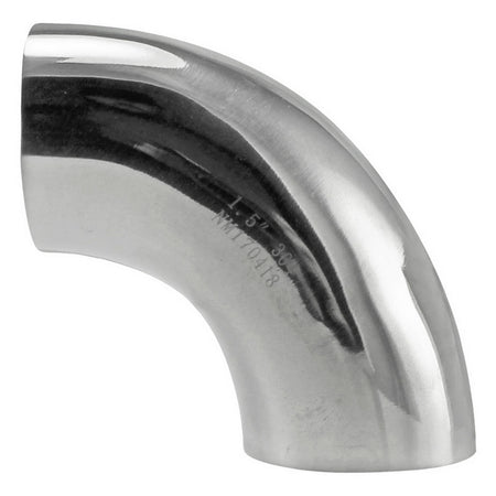 Stainless Steel Sanitary Weld Tube - 90° Elbow | Short