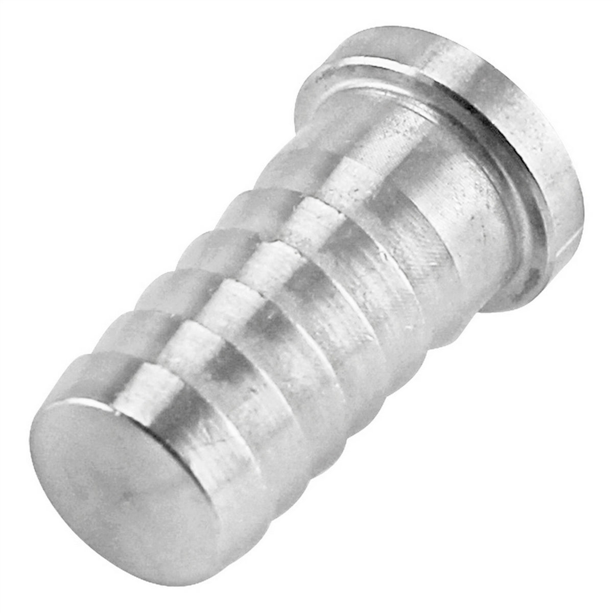 Stainless Steel Barbed Hose Plug - 3/8"