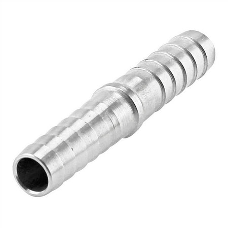 Stainless Steel Barbed Hose Splicer - 1/4"