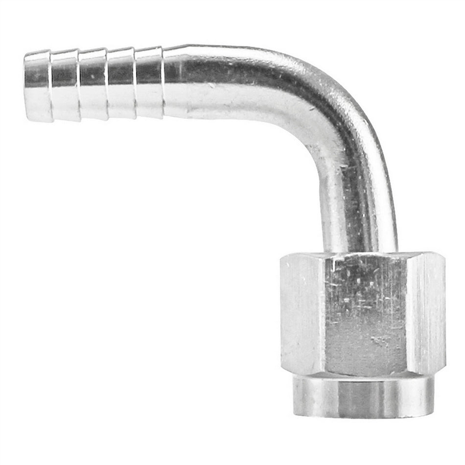 Stainless Steel 90° Elbow - 1/4" FFL X 1/4" OD Barb
