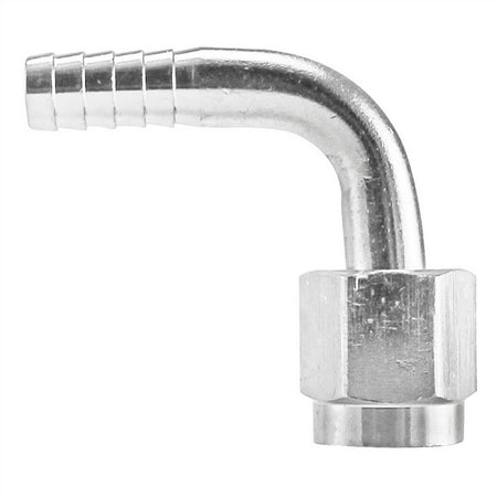 Stainless Steel 90° Elbow - 1/4" FFL X 3/8" OD Barb