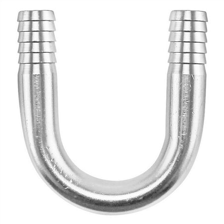 Stainless Steel Barbed Hose Splicer U-Bend - 3/8"