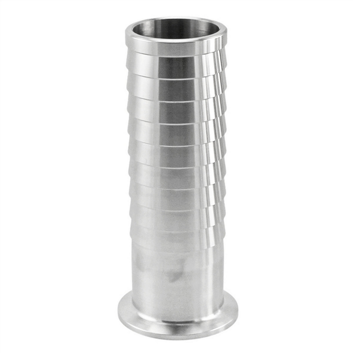 Stainless Steel Tri-Clover Fitting - 1.5" TC X 1 1/2" OD Barb