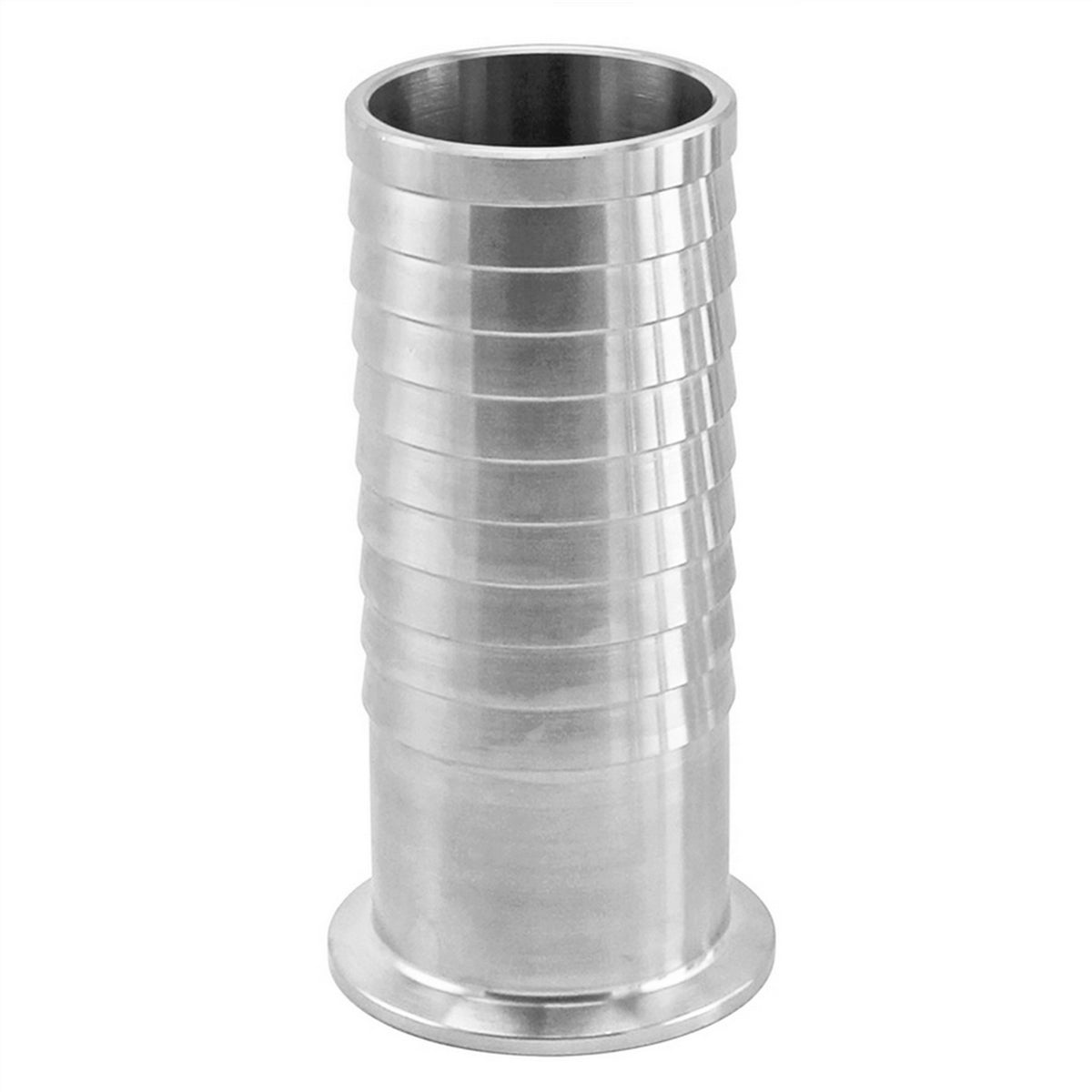 Stainless Steel Tri-Clover Fitting - 2" TC X 2" OD Barb