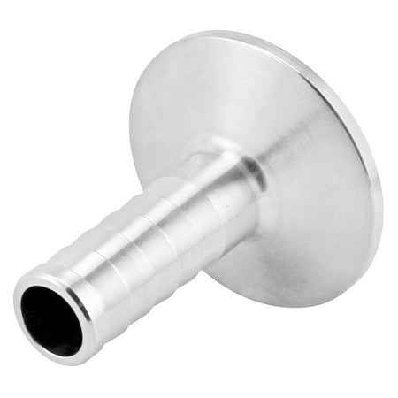 Stainless Steel Tri-Clover Fitting - 2" TC X 1/2" OD Barb