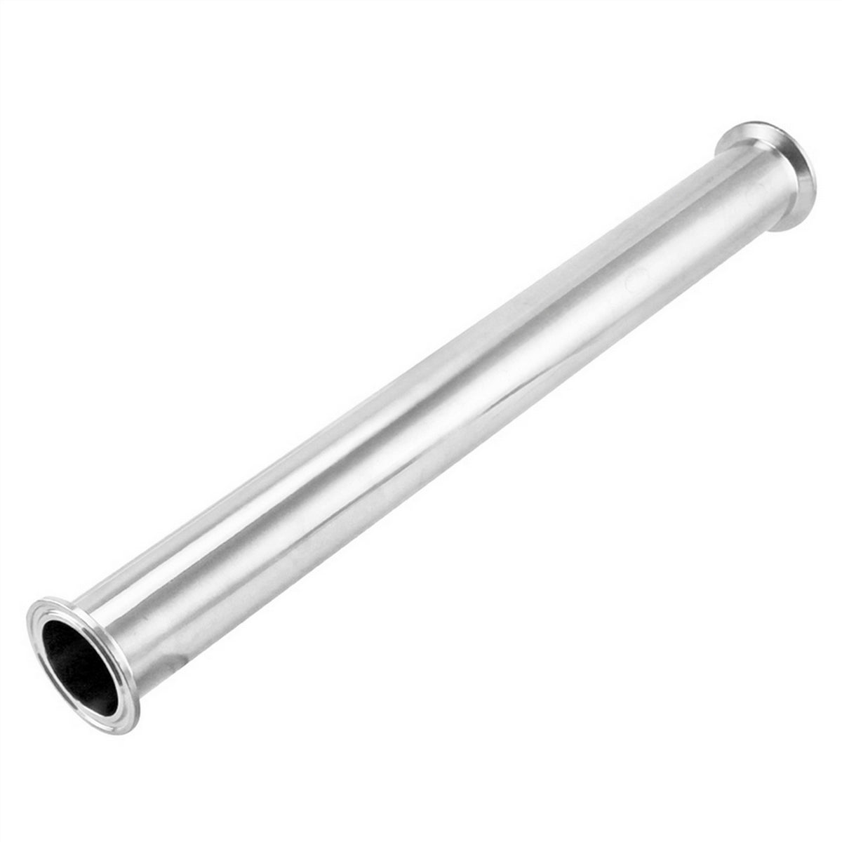 Stainless Steel Tri-Clover Extension Tube - 2" TC (18")