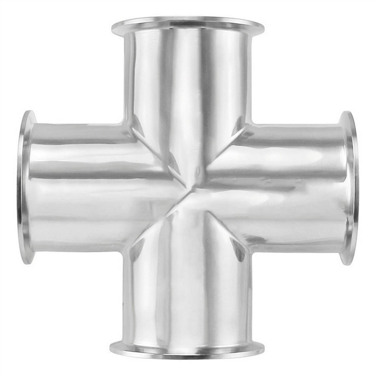 Stainless Steel Tri-Clover Cross - 3" TC