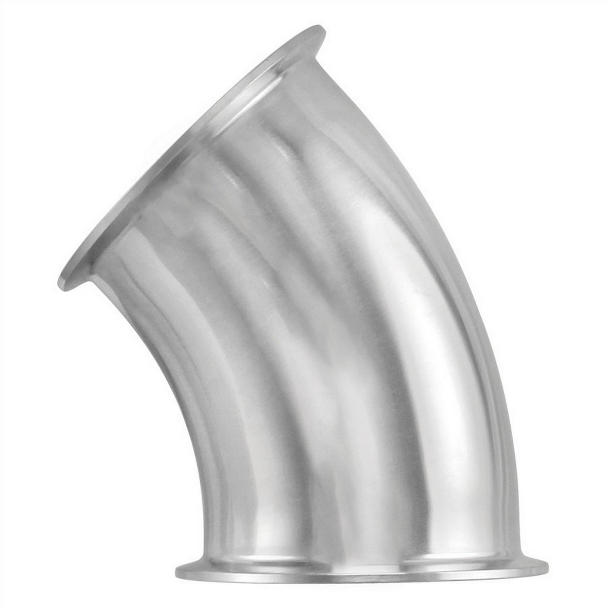 Stainless Steel Tri-Clover 45° Elbow - 3" TC