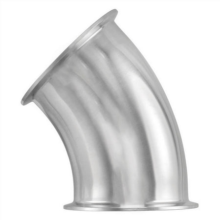Stainless Steel Tri-Clover 45° Elbow - 3" TC