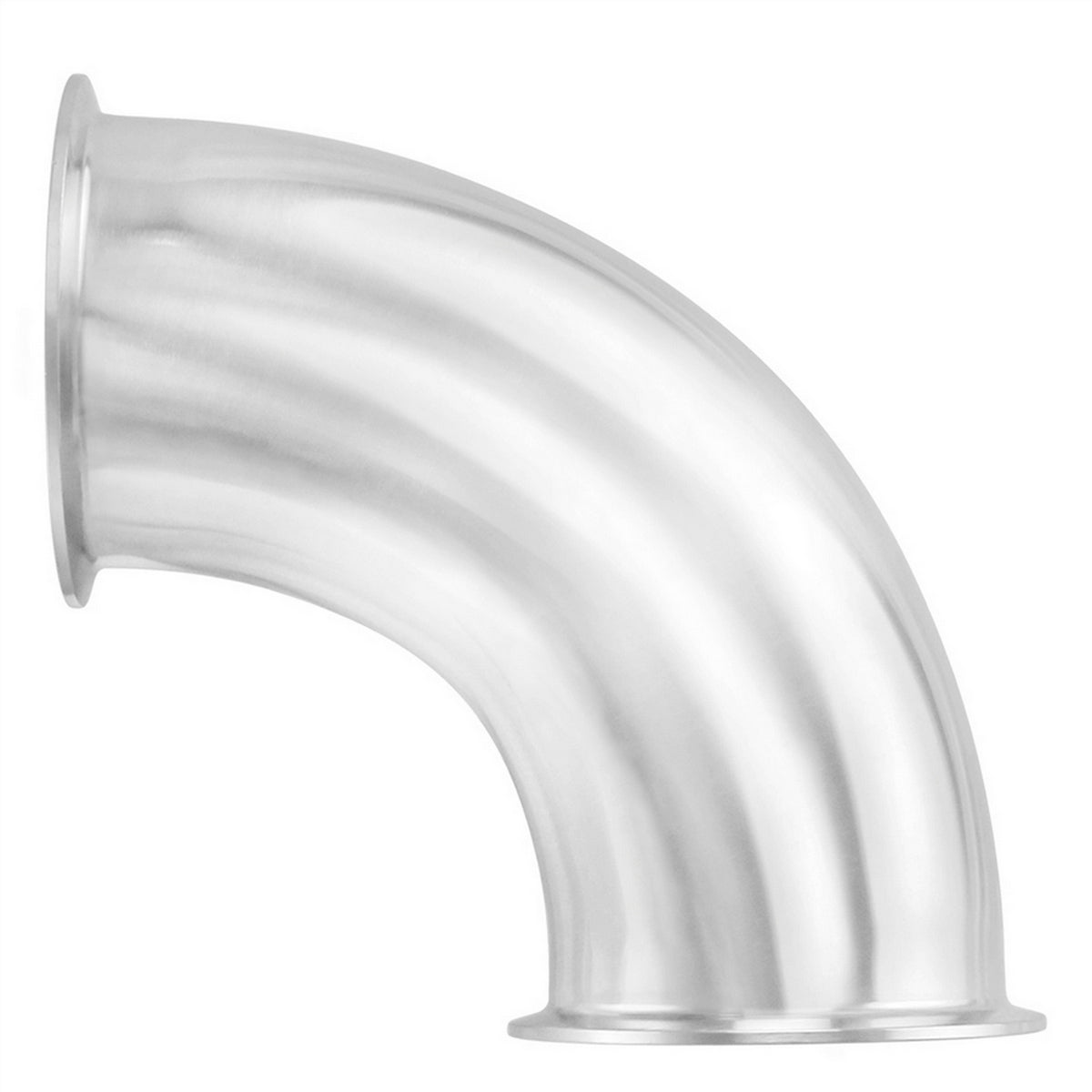 Stainless Steel Tri-Clover 90° Elbow - 3" TC