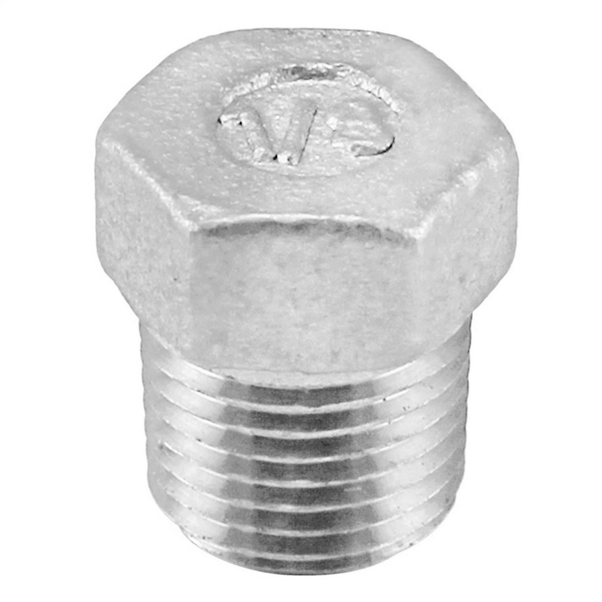 Stainless Steel Hex Plug - 1/8" Male NPT