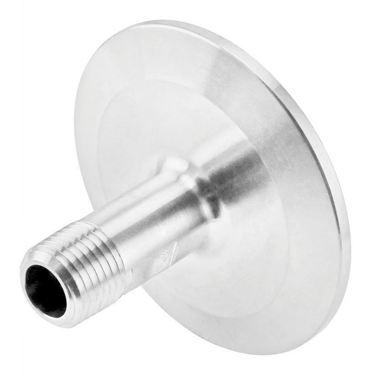 Stainless Steel Tri-Clover Fitting - 1.5" TC X 3/8" Male NPT