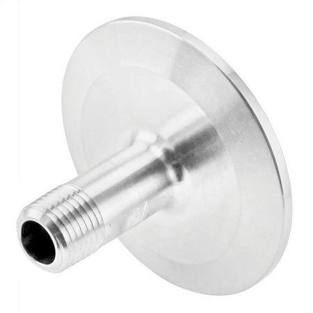 Stainless Steel Tri-Clover Fitting - 1.5" TC X 3/8" Male NPT