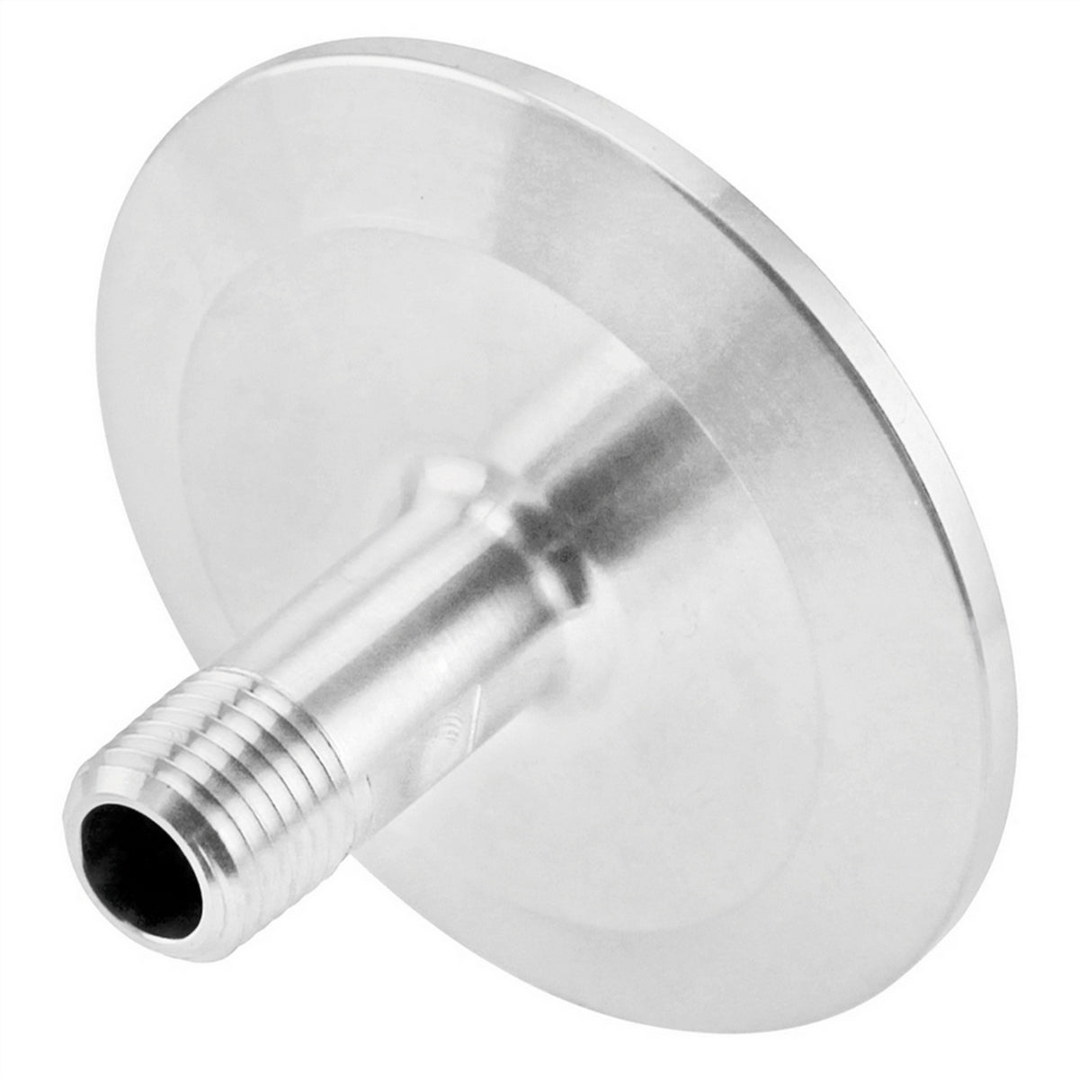 Stainless Steel Tri-Clover Fitting - 2" TC X 1/4" Male NPT