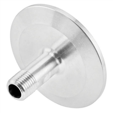Stainless Steel Tri-Clover Fitting - 2" TC X 1/4" Male NPT