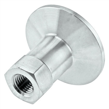 Stainless Steel Tri-Clover Fitting - 1.5" TC X 1/4" Female NPT