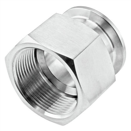 Stainless Steel Tri-Clover Fitting - 1.5" TC X 1 1/2" Female NPT | Compact