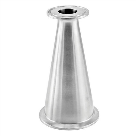 Stainless Steel Tri-Clover Concentric Reducer - 2.5" TC X 1" TC