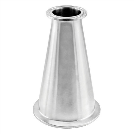 Stainless Steel Tri-Clover Concentric Reducer - 2.5" TC X 1.5" TC