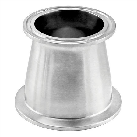 Stainless Steel Tri-Clover Concentric Reducer - 2.5" TC X 2" TC