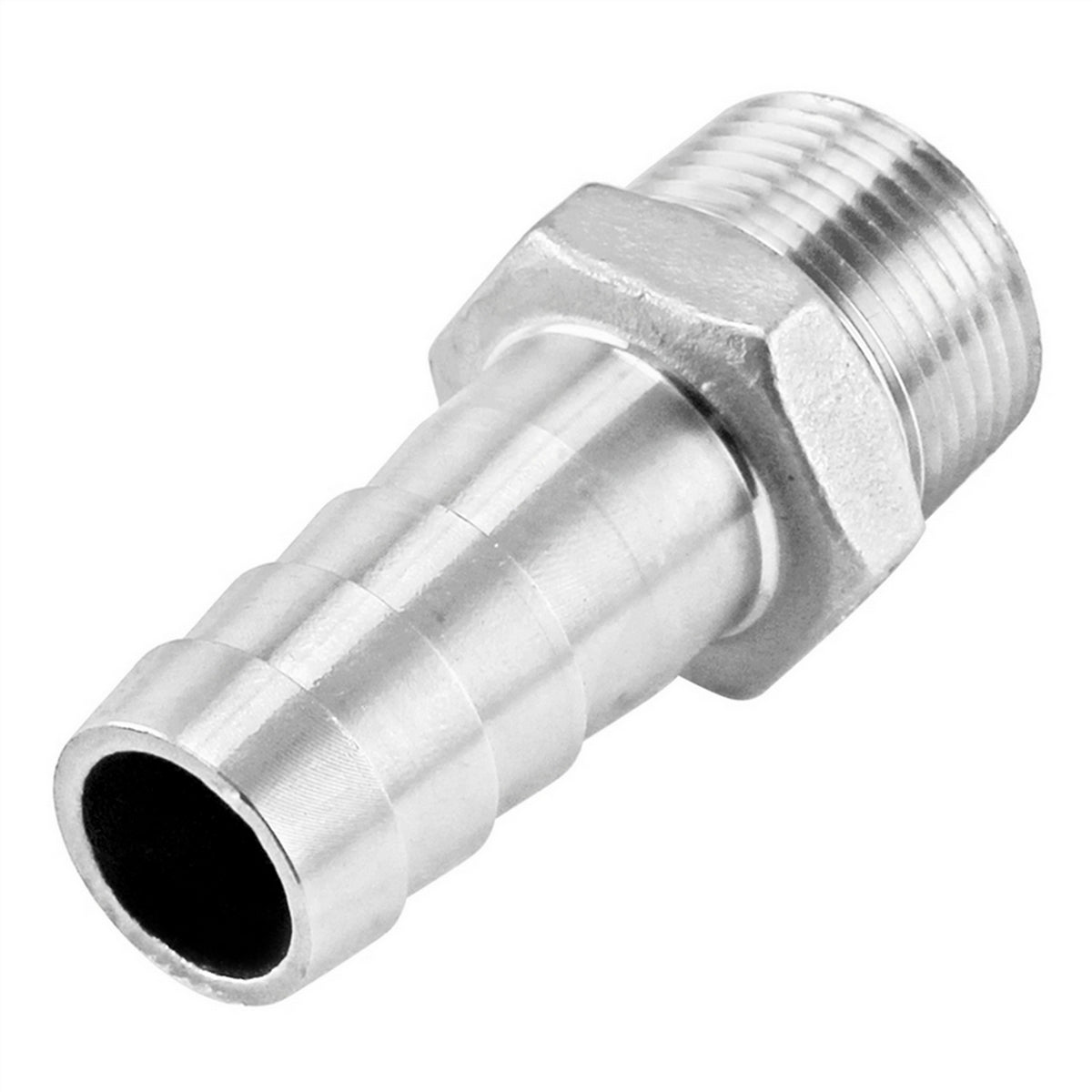Stainless Steel Fitting - 3/4" Male NPT X 3/4" OD Barb